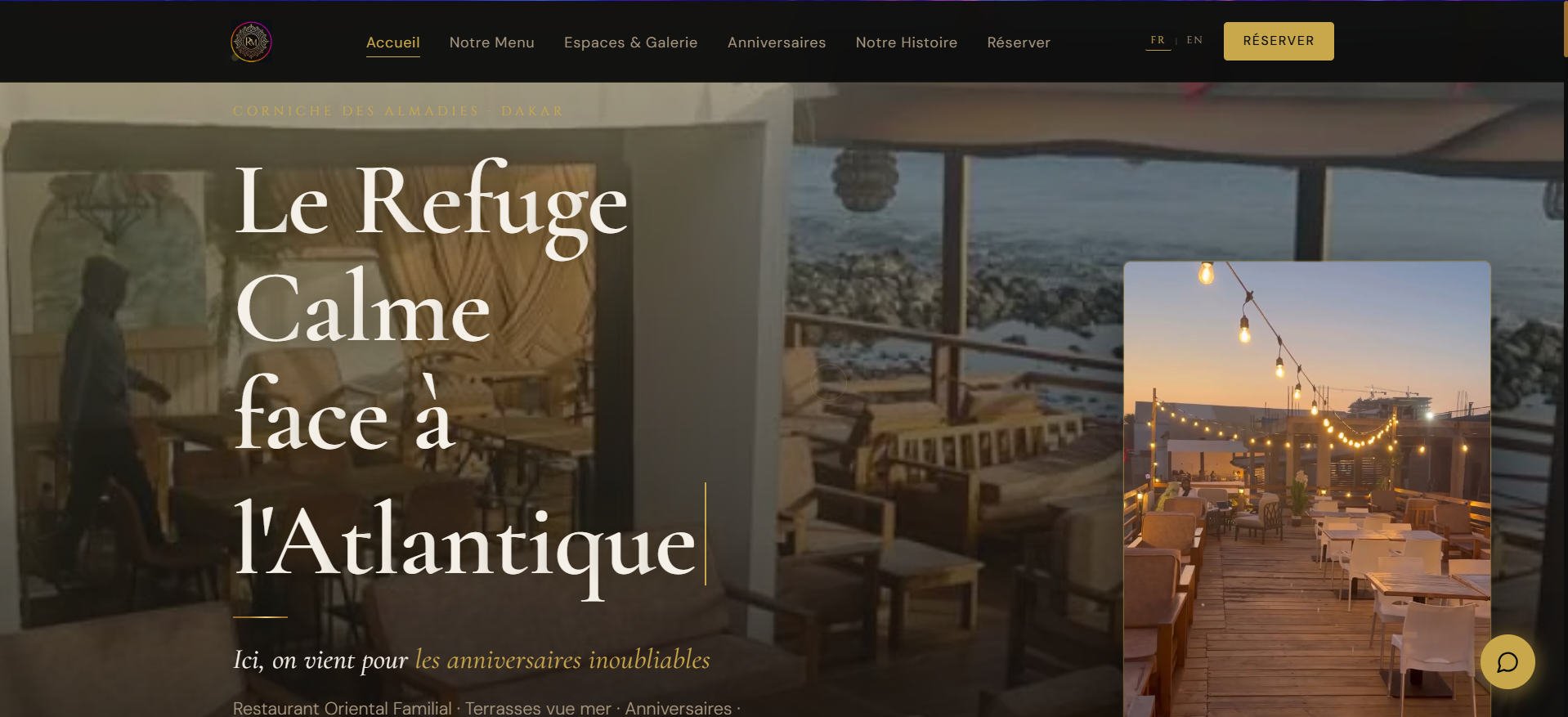 Rocca Marina — site vitrine