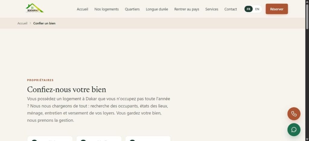 L'espace propriétaires : confier un bien, de la recherche d'occupants au versement des loyers.